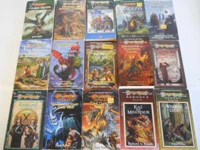   DragonLance Paperback Books / Margaret Weis & Tracy Hickman ~ Fantasy