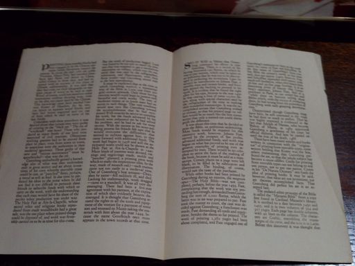 HOLY BIBLE IN STORY GUTENBURG BINDING MASTER ARTISTS 4 VOL SET  