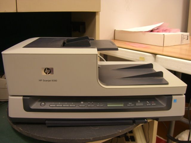 HP ScanJet 8390 Desktop USB Scanner w/ ADF and Film Adapters  