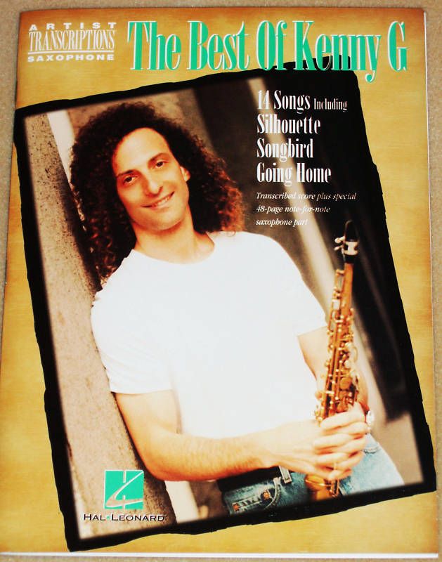 THE BEST OF KENNY G TRANSCRIPTIONS FOR ALTO SAX/14 SONG  