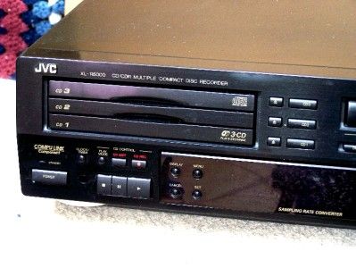 JVC XL R5000BK 3 CD Changer Player/ CD Recorder XL R5000BK  