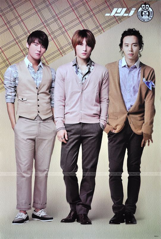 JYJ Junsu Yuchun Jejung Live TVXQ Korean Japan Poster  