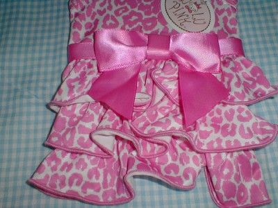 PET DOG Clothes PINK Ruffle DRESS~XS~LULU PINK~NWT  