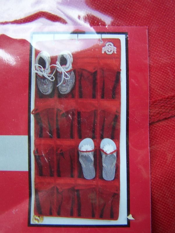 Ohio State Shoe Organizer University Dorm Room O H I O  