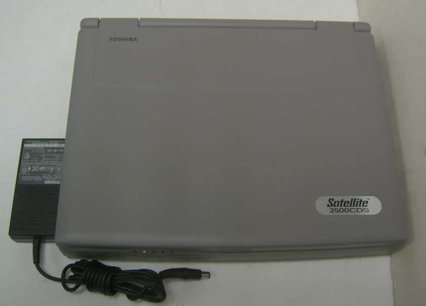 Nostalgia* Toshiba Satellite 2500CDS PAS250C w/ Case  