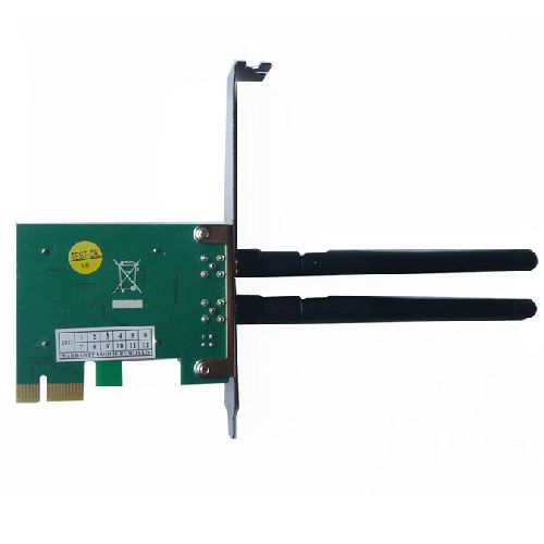 PCI Express PCI e 300Mbps Wireless WiFi B/G/N Card Adapter Win Mac 