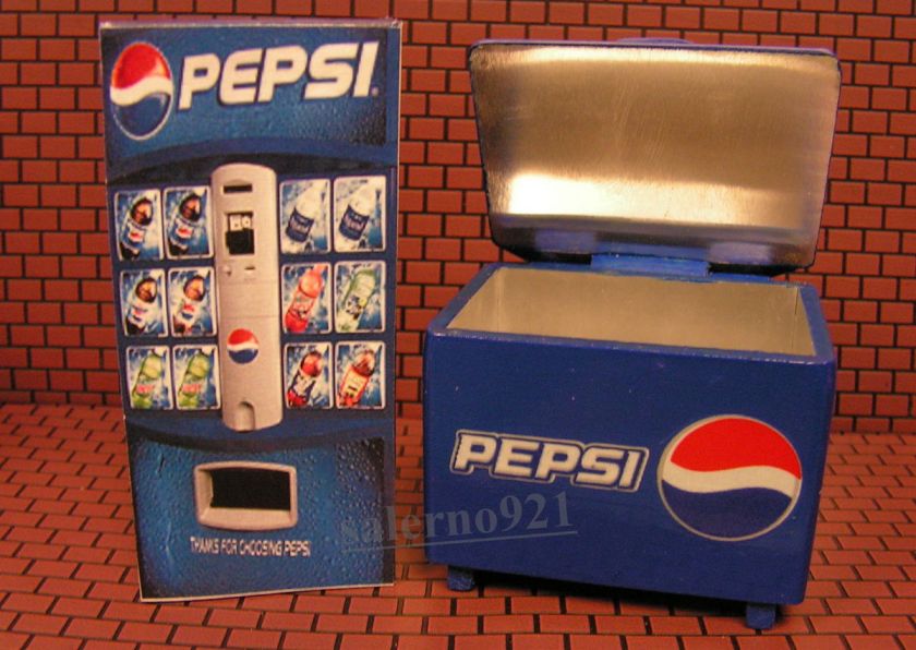 Pepsi Ice Cooler and Soda Vending Machine miniature  