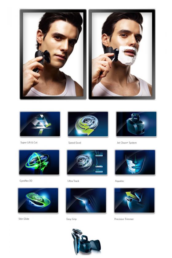 Philips Sensotouch 3D Electric Shaver RQ1280CC Hot Sale  