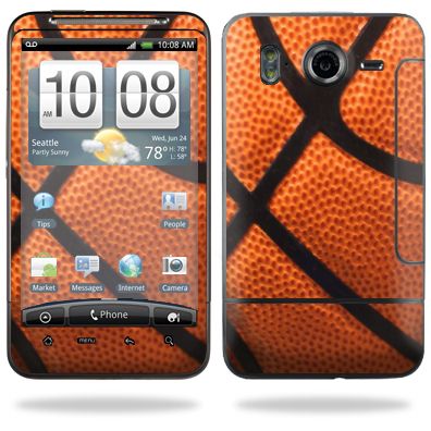   Skin Decal Cover for HTC Inspire 4G Cell Phone AT&T Basketball  