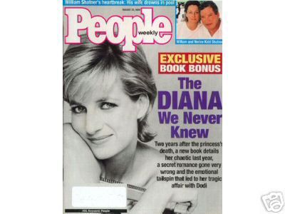 PRINCESS DIANA 8.23.99 People AMY JO JOHNSON  