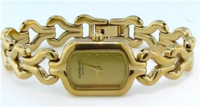 RAYMOND WEIL VINTAGE GOLD PLATED WOMANS WATCH  