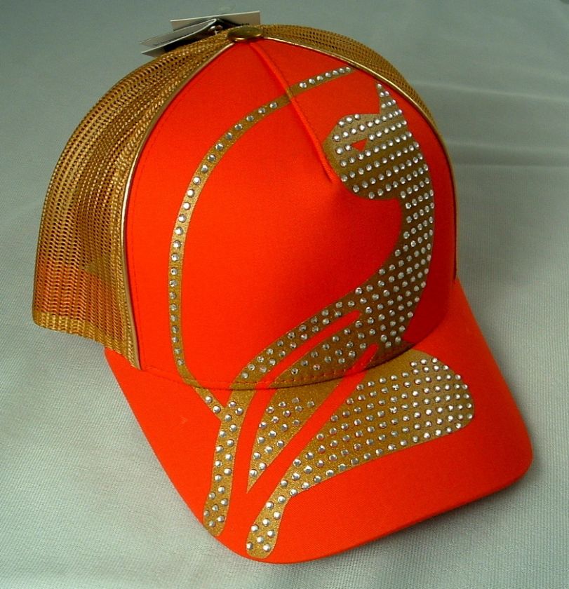 Baby Phat Hat Tango Red w/Rhinestones NWT   