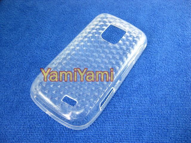 Samsung B7722 Plastic Soft Rhomb Skin Protector Case Cover Guard 