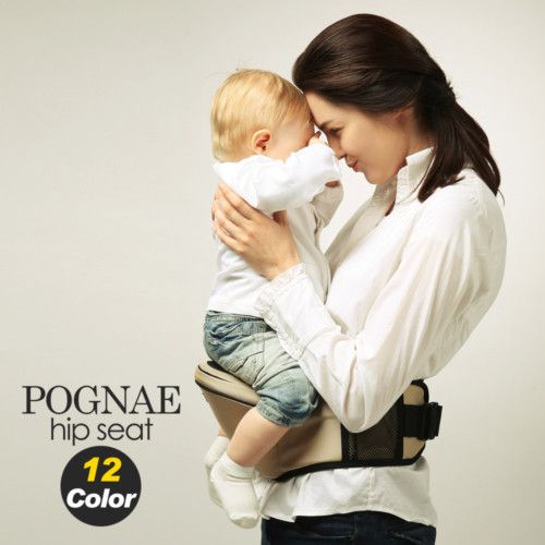 New POGNAE Baby Hip Seat toddler front Carrier 12color  