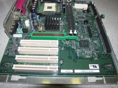 Dell Dimension 4300 Socket 478 Motherboard 7H373 + Tray  