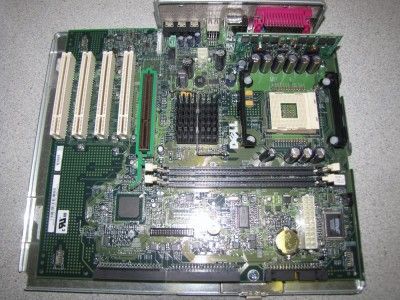 Dell Dimension 4300 Socket 478 Motherboard 7H373 + Tray  