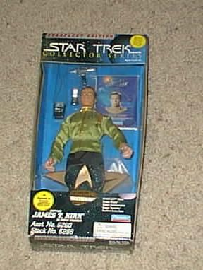 STAR TREK CAPT. JAMES KIRK STARFLEET EDITION PLAYMATES  