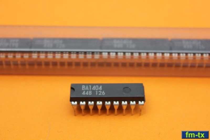 BA1404   FM STEREO TRANSMITTER   STEREO CODER   DIY  