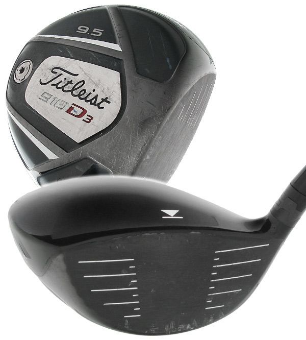 TITLEIST 910D3 9.5* DRIVER GRAPHITE RIP ALPHA 60 STIFF  