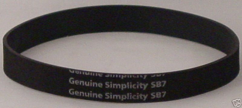 SIMPLICITY Vacuum Belt for 7000 Series Upright 4 pk  