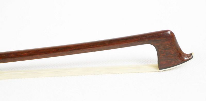 Gold Pernambuco Violin Bow G906 Fleur de lys snakewood frog  