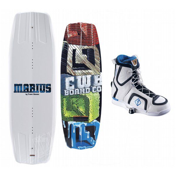 CWB Marius Wakeboard 140 w/ Bindings Blem Sz 10 11  